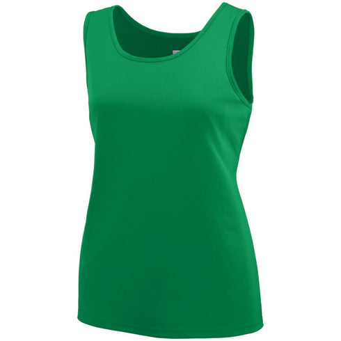 Augusta Sportswear Ladies Training Tank (1705), Color 'Kelly'